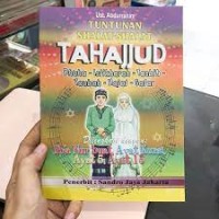 TUNTUNAN SHALAT - SHALAT TAHAJJUD