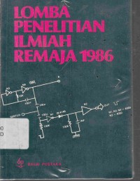 Lomba Penelitian Ilmiah Remaja 1986