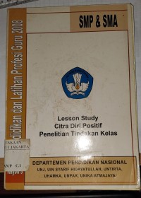 Image of Lesson Study Citra Diri Positif Penelitian Tindakan Kelas