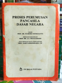 Proses Perumusan Pancasila Dasar Negara