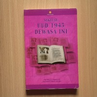 SEKITAR UUD 1945 DEWASA INI