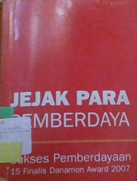 JEJAK PARA PEMBERDAYA