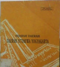 Sejarah Daerah Daerah Istimewa Yogyakarta