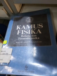 kamus fisika (Bahang dan Termodinamika)