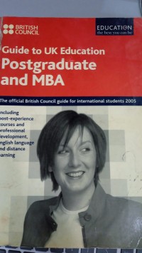 Guide to UK Education Postgraduate and MBA