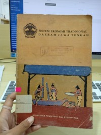 Sistem Ekonomi Tradisional Daerah Jawa Tengah