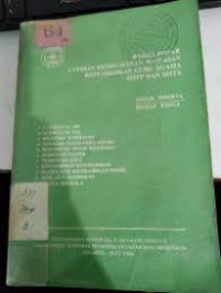 Bahan Dasar Latihan Peningkatan Wawsan Kependidikan Guru Agama SMTP dan SMTA