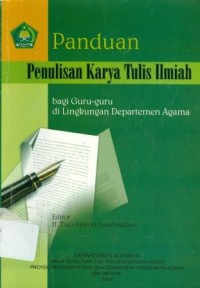 Panduan Penulisan Karya Tulis/karya ilmiah guru pendidikan agama islam