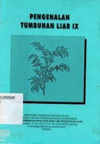 Pengenalan Tumbuhan Liar IX
